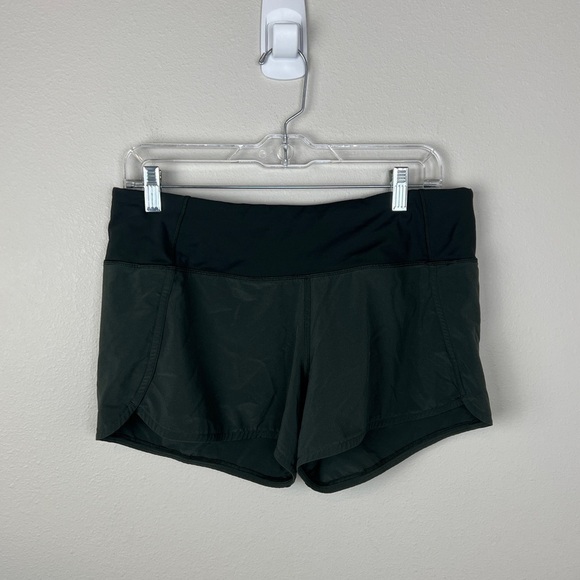 Lululemon Run Times II Short 4" Swift Ultra Light Evergreen - Picture 2 of 5